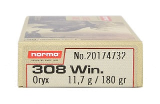 norma PRO HUNTER 308WIN ORYX 11.7G/180GR
