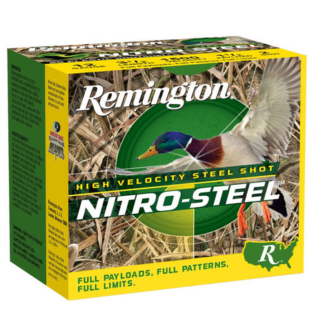 remington 20650 : NS12SB NITRO-STEEL® HIGH VELOCITY MAGNUM 12GA 2-3/4" 1275 FPS 1-1/4 oz #BB