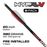 KILLER INSTINCT NOUVEAU - CARREAUX D'ARBALÈTE HYPR-V™ 20" 6PK 3064-6