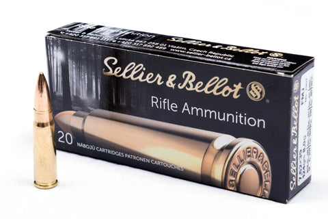 S & B c.7.62X39 124gr.FMJ sellier & bellot rifle ammunition