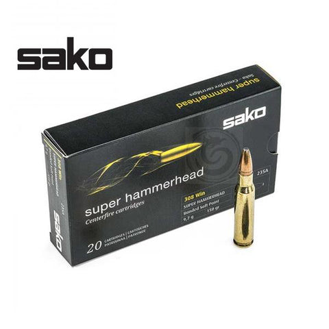 sako Super Hammerhead 308 Win 150gr Bonded SP