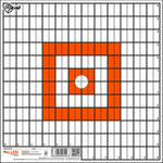 Ezaim Cibles de tir carrées en papier 12 po
