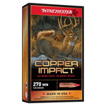 WINCHESTER 270 Win. Copper Impact, 130 Grain