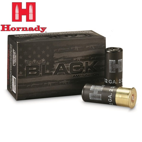 Hornady Black 12Ga 00 Buckshot 2 3/4″ Shotgun Ammunition Box Of 10