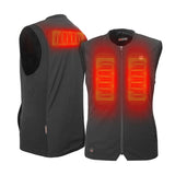 FIELDSHEER Gilet chauffant noir unisexe Peak par Fieldsheer de 7,4 V MWUV07010