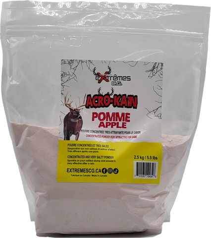 EXTREME C.G. Acro-Kain pomme 2.5kg - Saline