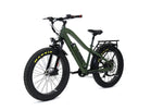 Bakcou EBIKE FLATLANDER 750w REAR HUB 25Ah, MATTE ARMY GREEN