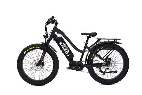 Bakcou EBIKE MULE STEP-THROUGH 26″1000W 21Ah, MATTE BLACK