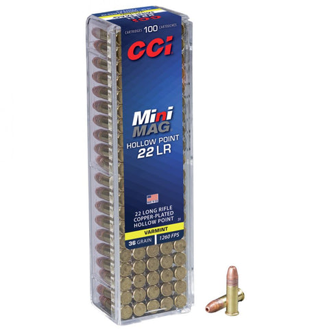 cci PREM 22 LR MINI MAG 36GR HP