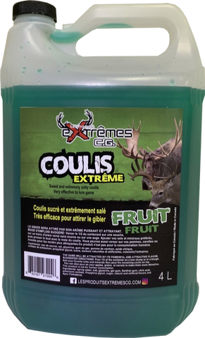 Extremes C.G. Coulis Extrême - Orignal - Saline Fruits 4L