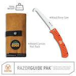 OUTDOOR EDGE COUTEAU DE CHASSE AVEC LAMES INTERCHANGEABLE “RAZORGUIDE”