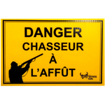 extreme cg Chasseur à l'affut - Pancarte en coroplast