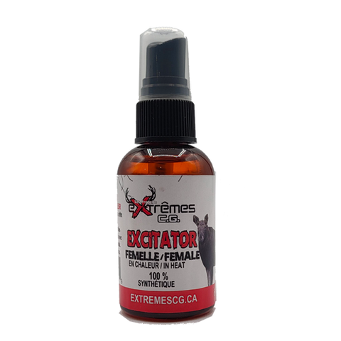 extreme cg Urine synthétique d'orignal femelle Excitator - 60ml 9809