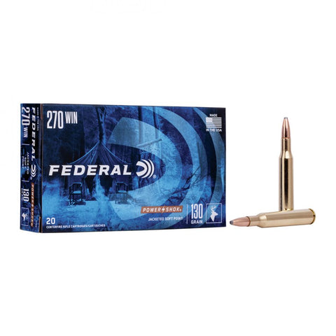 270A : FEDERAL 270 WIN 130GR POWER-SHOK SP