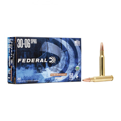 3006150LFA : FEDERAL 30-06 SPRINGFIELD 150GR POWER-SHOK COPPER