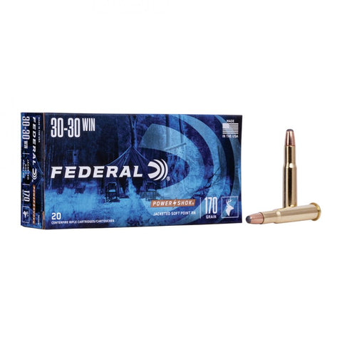 3030B : FEDERAL 30-30 WIN 170GR POWER-SHOK SP RN