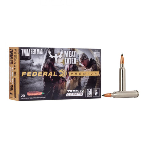 P7RTC3 : FEDERAL PREM 7MM REM MAG 150GR TROPHY COPPER