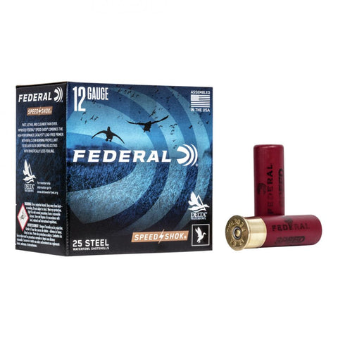 WF142 BB : FEDERAL SPEED-SHOK 12GA 3" 1-1/4OZ BB