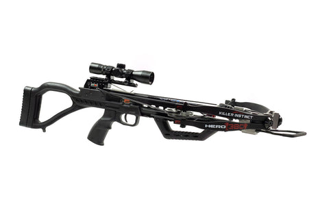 KILLER INSTINCT ARBALÈTE NOIRE HERO 380 CROSSBOW