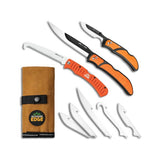 OUTDOOR EDGE COUTEAU DE CHASSE AVEC LAMES INTERCHANGEABLE “RAZORGUIDE”