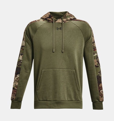 Under Armour Sweat à capuche Rival Fleece Camo Blocked pour homme