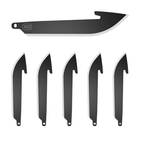 OUTDOOR EDGE Ensemble de 6 lames de remplacement Drop-point