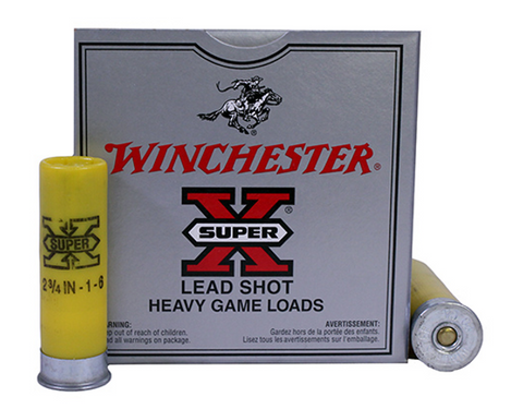 winchester Super-X Heavy Game 20 Ga 2-3/4 1 Oz #6 Boîte de 25 coups