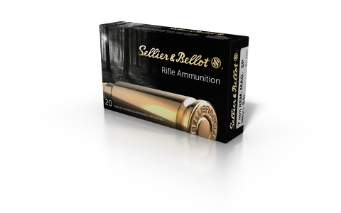 S & B c.7mm Rem Mag 140 GR. SP sellier & bellot rifle ammunition