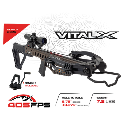 KILLER INSTINCT NOUVEAU - ARBALÈTE VITAL-X™ AVEC MANIVELLE DSC 5030C