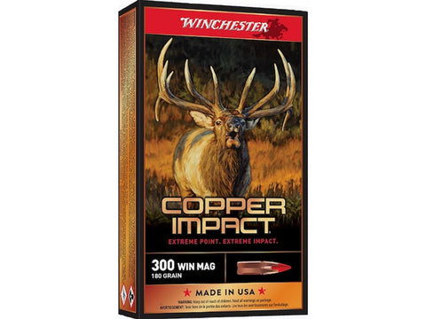 WINCHESTER 300 Win Mag Copper Impact, 180 Grain