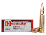 Munitions Hornady Superformance 308 Win 165Gr SST