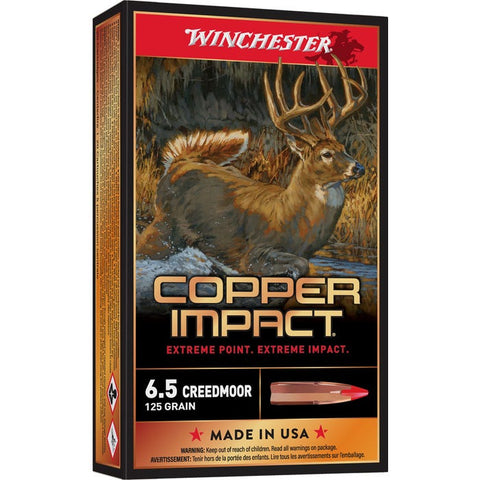 winchester Munitions Copper Impact cal 6.5 CR - 125 gr - 20/bte