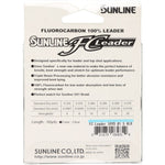 Sunline Ligne à pêche en fluorocarbone FC Leader 50VG