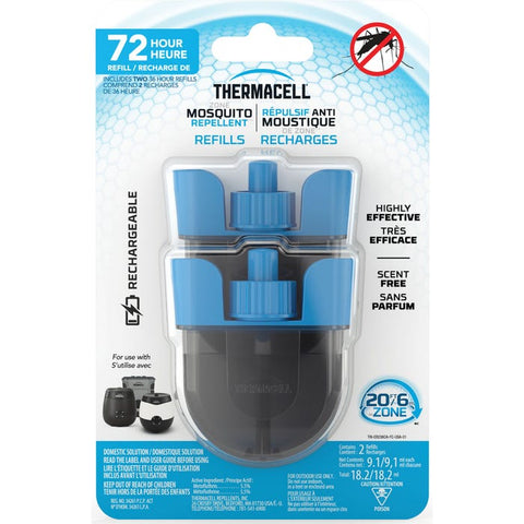 thermacell Recharges anti-moustiques rechargeable - 72 heures