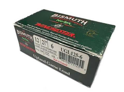 winchester Eley Bismuth 12Ga Upland Game Load, 2 1/2” #6 Shot 1oz – 10Rds