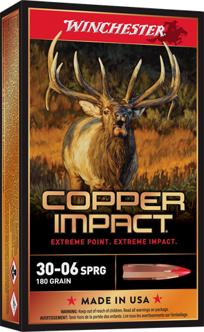 winchester 30-06 SPRG Copper Impact, 180 Grain