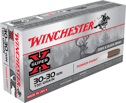 winchester 30-30 Win. Super X, Power Point 150 Grains