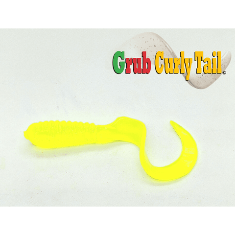 TARGET BAITS GRUB CURLY TAIL 4''