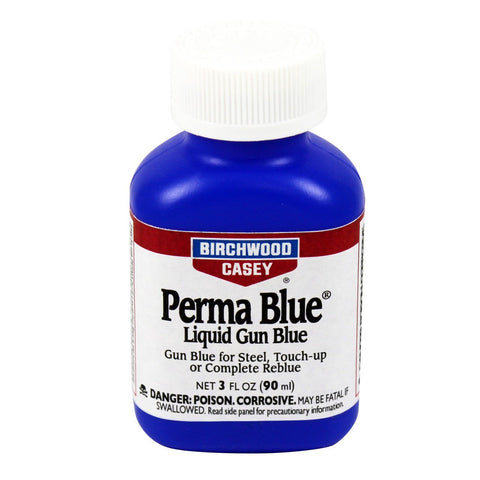 Birchwood Casey PERMA BLUE® PISTOLET À LIQUIDE BLEU, BOUTEILLE DE 3 OZ LIQUIDE