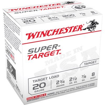 Super-Target 20ga 2 3/4", 7/8oz #8