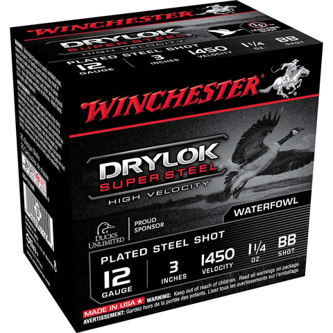 WINCHESTER Drylok Super Steel 12 GA 3" #BB