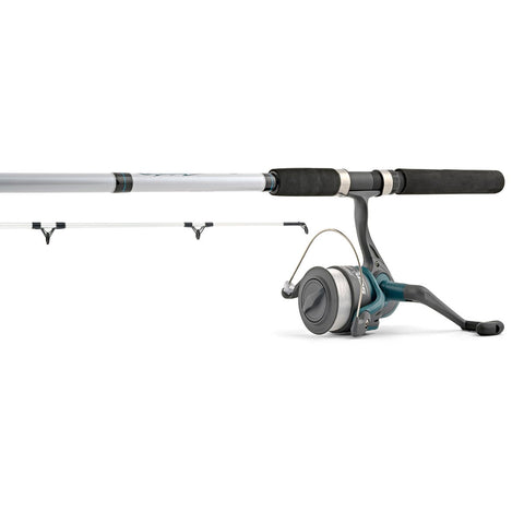 Calcutta Combo de surf Seahawk Hurricane 10' 2pc Spinning Gris