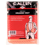 Allen Gilet de chasse en maille de polyester, orange flamboyant