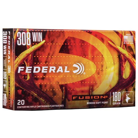 federal Balles Fusion 308 Winchester 180gr