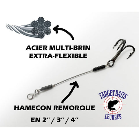 TARGET BAITS HAMEÇON REMORQUE