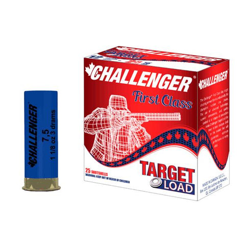 challenger Cartouches Target Load Handicap 3dr 12 Ga 2 3/4" #7 1/2 target load first class