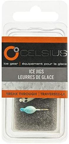 Celsius Ice Lures 5/pkg - bright assortment 