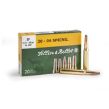 S & B c.30-06 150gr. SPCE sellier & bellot