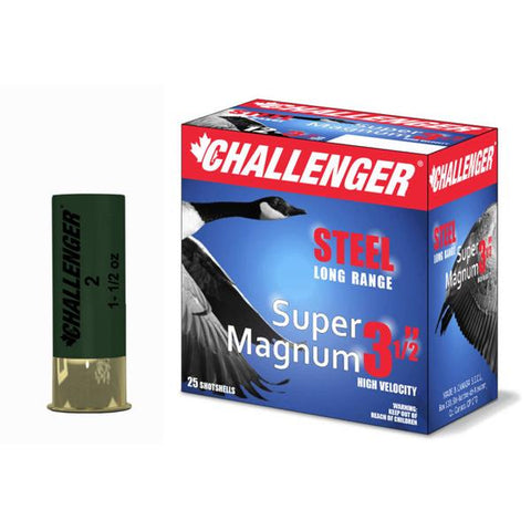 Challenger Cartouches Super Magnum 12 Ga 3 1/2"