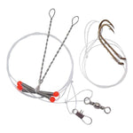 Compac Harnais Pickerel Rig avec hameçons Baitholder